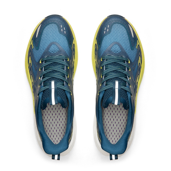 [FlyLife] Men's Lightweight Running Sneakers - BLUE/GREEN - 1